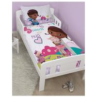 Disney Doc McStuffins Hugs Toddler Bed Duvet Cover and Pillowcase Set