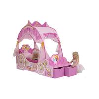 Disney Princess Carriage Toddler Bed with Storage