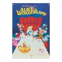 Disney Film Posters Alice Large Tin Sign