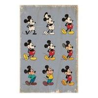 disney mickey mouse evolution 24 x 36 inches maxi poster