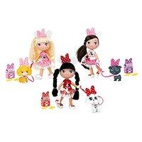 Disney I Love Minnie Doll & Pet Grey Dog