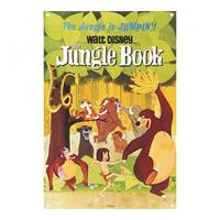 Disney Film Posters The Jungle Book Large Tin Sign