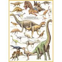 Dinosaurs of the Jurassic Period 1000pc Jigsaw Puzzle