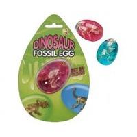 dinosaur fossil egg in slime toy