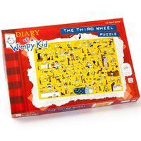 diary of a wimpy kid third wheel 250 piece jigsaw puzzle