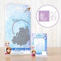 Disney Frozen Melded Elsa and Anna Dies with Stamp Set 376353
