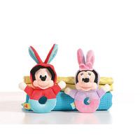 Disney Rabbit Suit Ring Rattle - Mickey Or Minnie
