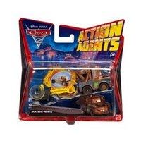 Disney Cars 2 Action Agents V3020 Mater With Launcher