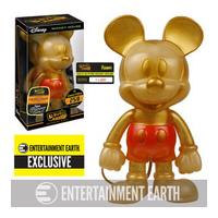 Disney Mickey Mouse Gold Glitter Hikari Sofubi Entertainment Earth Exclusive Vinyl Figure
