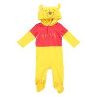 Disney Winnie the Pooh Jersey Romper with Hood 9 - 12 months
