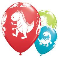 dinosaur latex party balloons