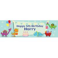 Dinosaur Personalised Party Bann...