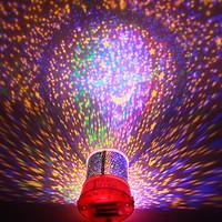 DIY Romantic Galaxy Starry Sky Projector Night Light for Celebrate Christmas Festival