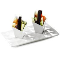 Diamante Set with Tray & Bowls (Case of 12)