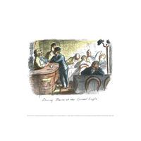 Dining Room at the Spread Eagle By Edward Ardizzone