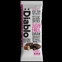 Diablo Sugar Free Dark Chocolate with Hazelnuts Bar 85g - 85 g