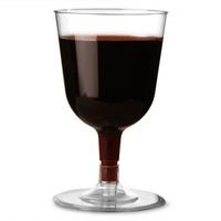 Disposable Wine Glasses Clear 5.3oz / 150ml (Sleeve of 12)