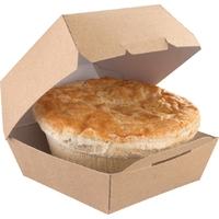 Disposable Kraft Burger Boxes Standard Pack of 250