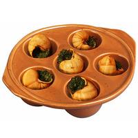 digoin snail dish 6 hole