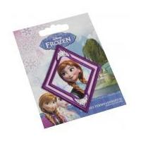 diamond anna from frozen embroidered iron on motif