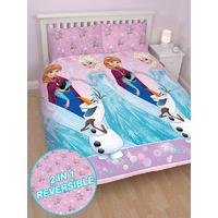 Disney Frozen Magic Double Duvet Cover and Pillowcase Set