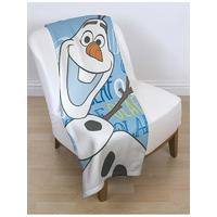 disney frozen olaf fleece blanket