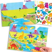 Dinosaur Sticker Scenes (Pack of 16)