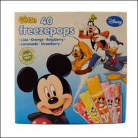Disney Pixar Freezepops Assorted 40 Pack
