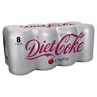 Diet Coke Cherry 8 x 330ml