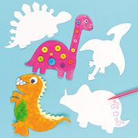 Dinosaur Card Shapes (Pack of 30)