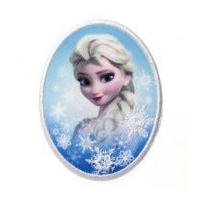 disney elsa from frozen embroidered iron on motif