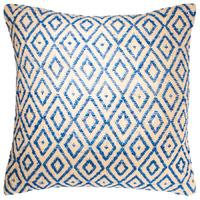 Diamond Woven Cotton Cushion - 45 x 45cm