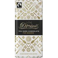 Divine Dark Chocolate Bar For Baking - 200g