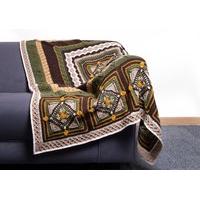 Diamond Geezer-ghan - Blanket - Deramores Studio DK - Yarn and Pattern Kit