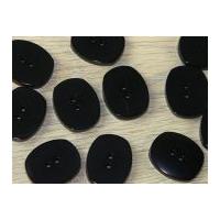 dill oval shimmer texture 2 hole buttons black