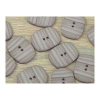 dill oval textured 2 hole buttons silver grey