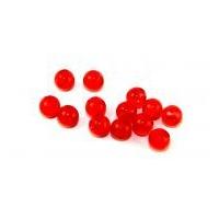 Dill Pearlised Ball Buttons 14mm Red