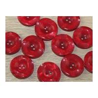 Dill Round 2 Hole Marble Effect Buttons Raspberry