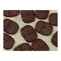 dill oval textured 2 hole buttons chocolate brown