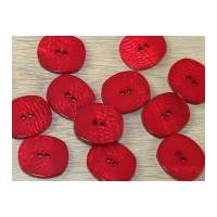 dill oval shimmer texture 2 hole buttons red