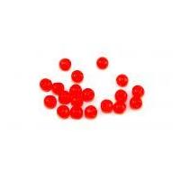 Dill Pearlised Ball Buttons 10mm Red