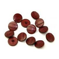 Dill Leather Strap Buttons Wine