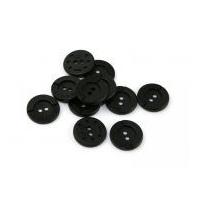 dill round selfmade buttons black