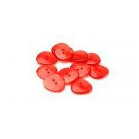 Dill Marble Triangle Shape Buttons Red