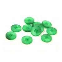Dill Round Matted Buttons Green
