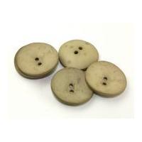 dill extra large round resin buttons beige