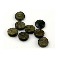 dill oval marble buttons 23mm blackbrown