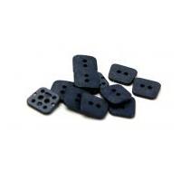 Dill Rounded Square Buttons Navy Blue