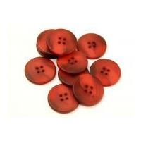 Dill Round Matted Buttons Rust Orange