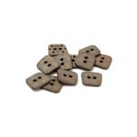 dill rounded square buttons brown